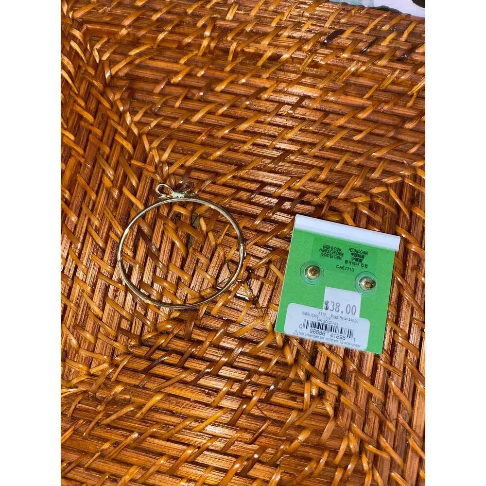 Kate Spade Bow Jewelry Bundle Lot Set Earrings NWT Bow Bangle Bracelet Gold - Picture 7 of 9